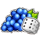 epic dice 100 booster grape symbol1 icon