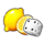 epic dice 100 booster lemon symbol icon