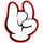 epic sixsixsix hand symbol icon