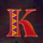 esqueleto mariachi k symbol icon