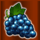 euro games technology shining crown grapes symbol icon