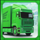 europe transit snowdrift green symbol icon