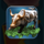 eurozoone deluxe bull symbol icon