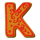 evil dozen k symbol icon