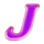 evil wizard cat neon j symbol icon
