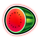 expanding wins watermelon symbol icon