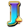 explosive diamond mine j symbol icon