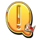 explosive diamond mine q symbol icon