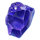 explosive nudge blue crystal symbol icon