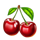 extra crown cherry symbol icon
