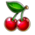 extra crown classic cherry symbol icon