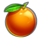 extra crown deluxe orange symbol icon