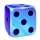 extra crown dice 5 symbol icon