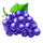 extra crown grapes symbol icon