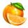 extra crown orange symbol icon