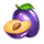 extra crown plum symbol icon