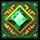 extra gems green gem symbol icon