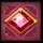extra gems pink gem symbol icon