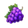 extra king 100 grapes symbol icon