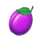extra king 100 plum symbol icon