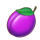 extra king plum symbol icon