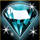 extra wild diamond symbol icon