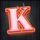 extreme tuna overload k symbol icon