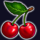 extremely hot cherry symbol icon