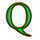 eye of horus megaways q symbol icon