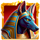 eye of pharaoh anubis symbol icon