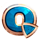 eye of pharaoh q symbol icon