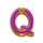 eye of spartacus q symbol icon