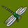 eyecon secret garden dragon fly symbol icon