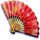 fa fa tree handfan symbol icon