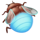 fairy pixie fire blue firefly symbol icon