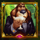 fancy jungle lion symbol icon