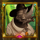 fancy jungle rhino symbol icon