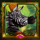 fancy jungle zebra symbol icon