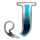 fang and fortune letter j symbol icon
