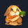 farm charm bunny symbol icon