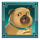 fat banker dog symbol icon