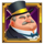 fat banker rich man symbol icon