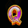 fat panda q symbol icon