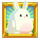 fat rabbit wild rabbit symbol icon