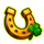 fateful fortune leprechaun horseshoe symbol icon