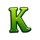 fateful fortune leprechaun k symbol icon