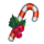 father christmas candy cane symbol icon