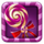 festive emerald candy symbol icon