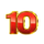 fiery chilli 10 symbol icon