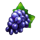 fiery sevens hot 50 grapes symbol icon